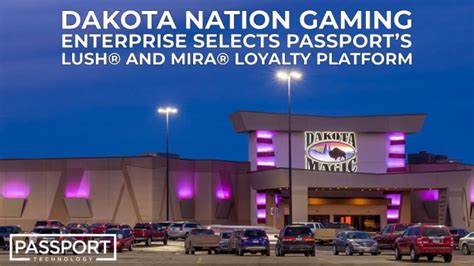 dakota nation gaming enterprise|Dakota Nation Gaming Enterprise Selects and Installs Passport Techno.